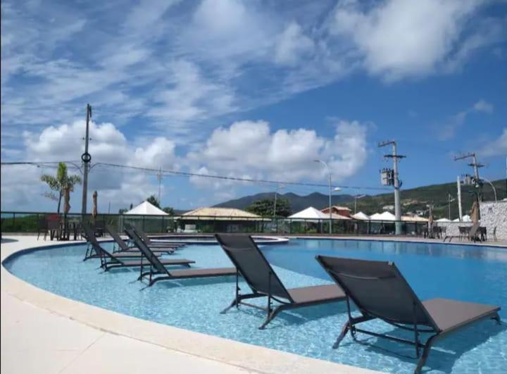 Cobertura Pe Na Areia Com Piscina Privativa E Vista Mar Na Praia Dos Anjos, Arraial Do Cabo, Para Ate 8 Pessoas エクステリア 写真