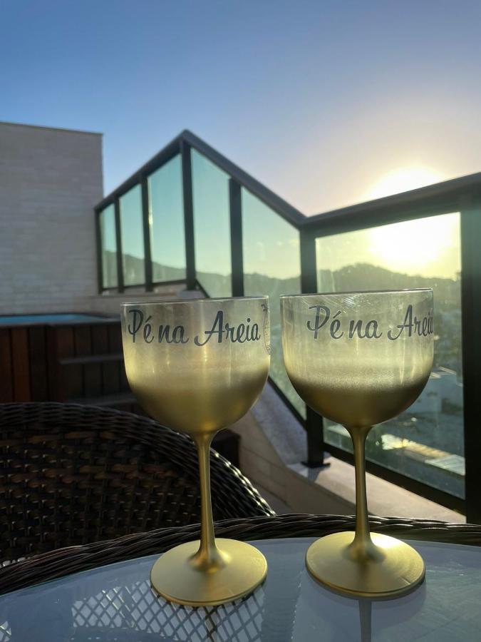 Cobertura Pe Na Areia Com Piscina Privativa E Vista Mar Na Praia Dos Anjos, Arraial Do Cabo, Para Ate 8 Pessoas エクステリア 写真