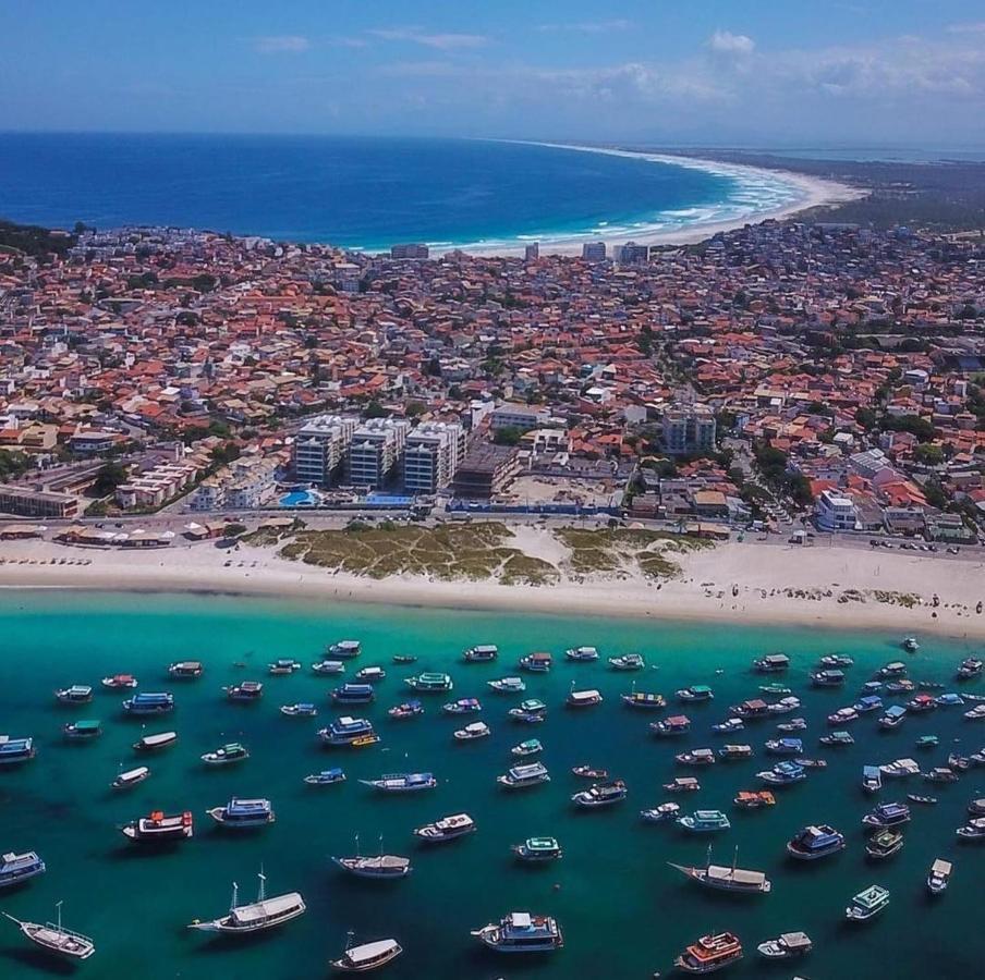 Cobertura Pe Na Areia Com Piscina Privativa E Vista Mar Na Praia Dos Anjos, Arraial Do Cabo, Para Ate 8 Pessoas エクステリア 写真